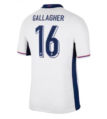 England Conor Gallagher #16 Hjemmebanetrøje EM 2024 Kort ærmer